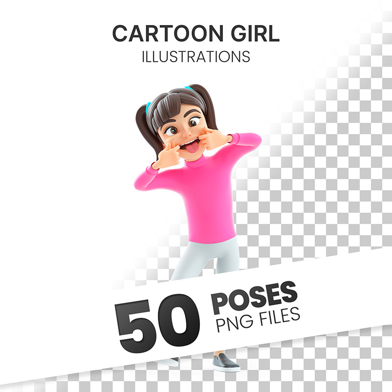 Cartoon Girl Bundle