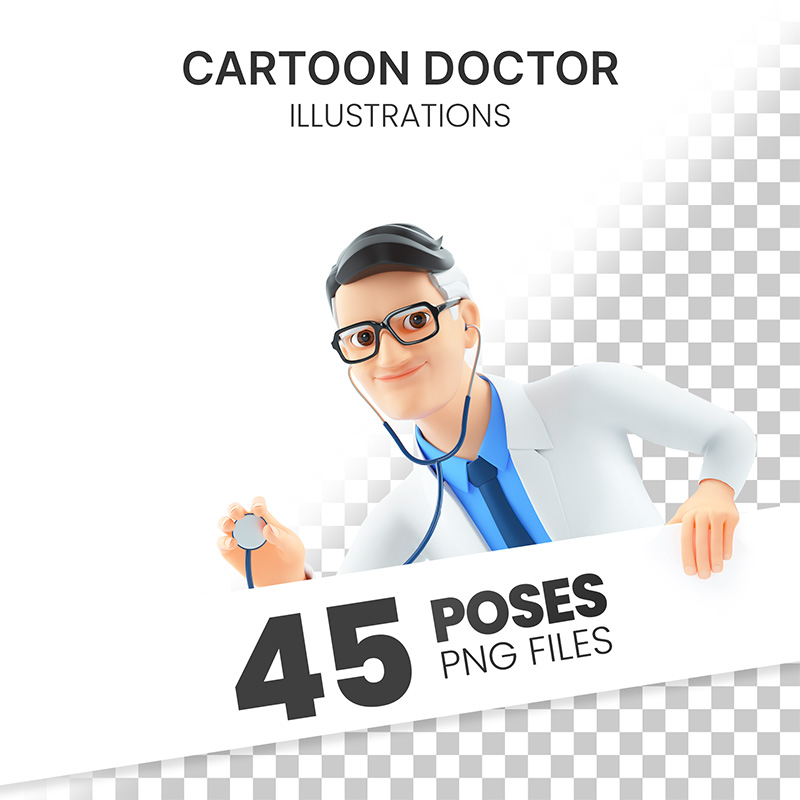 Cartoon Doctor Bundle